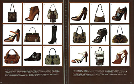 Vogue Nippon - Color, Bag and Shoe Dictionary AW08 Page 70