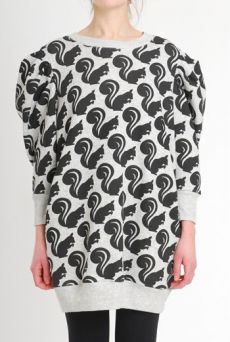 AW10/11 SQUIRREL MAX SWEATSHIRT - GREY