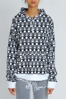SS11 GRAPHIC-A-RUFFLE UNISEX HOODIE - VARIOUS