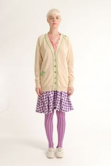 SS12 GINGHAM CHECK OVER KNEE SOCKS - VARIOUS - Other Image