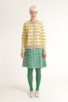 SS12 GINGHAM CHECK OVER KNEE SOCKS - VARIOUS - Other Image