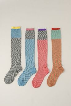 SS12 SPACE DYED KNEE HIGH SOCKS - VARIOUS