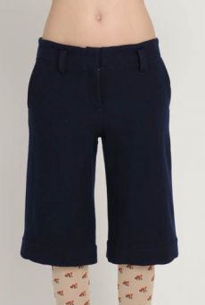 AW1213 LAMBS WOOL DECK SHORTS - MUSTARD