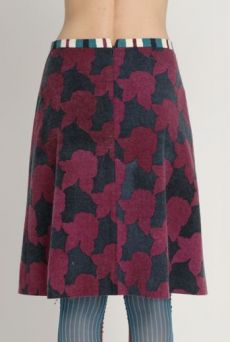 AW1213 SHADOW ROSES POLITE SKIRT - VARIOUS - Other Image