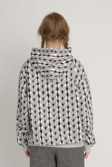 AW1213 KNIT YOU LIKE HYPER HOODY - SAND - Other Image