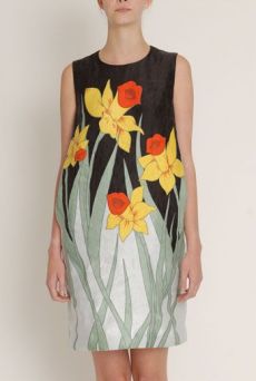SS13 TALKING DAFFODIL DRESS