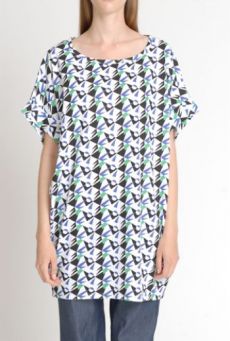 SS14 BUTTERFLY TRAP SACK TUNIC